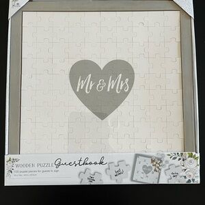NWT Mr & Mrs. Guess book puzzle